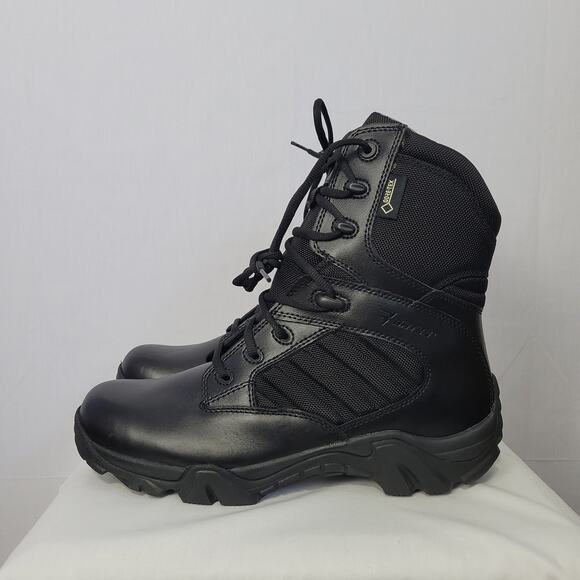 Bates GX-8 Gore Tex Side Zip Boots men\'s size 11.5 Black Waterproof Tactical New main image 4